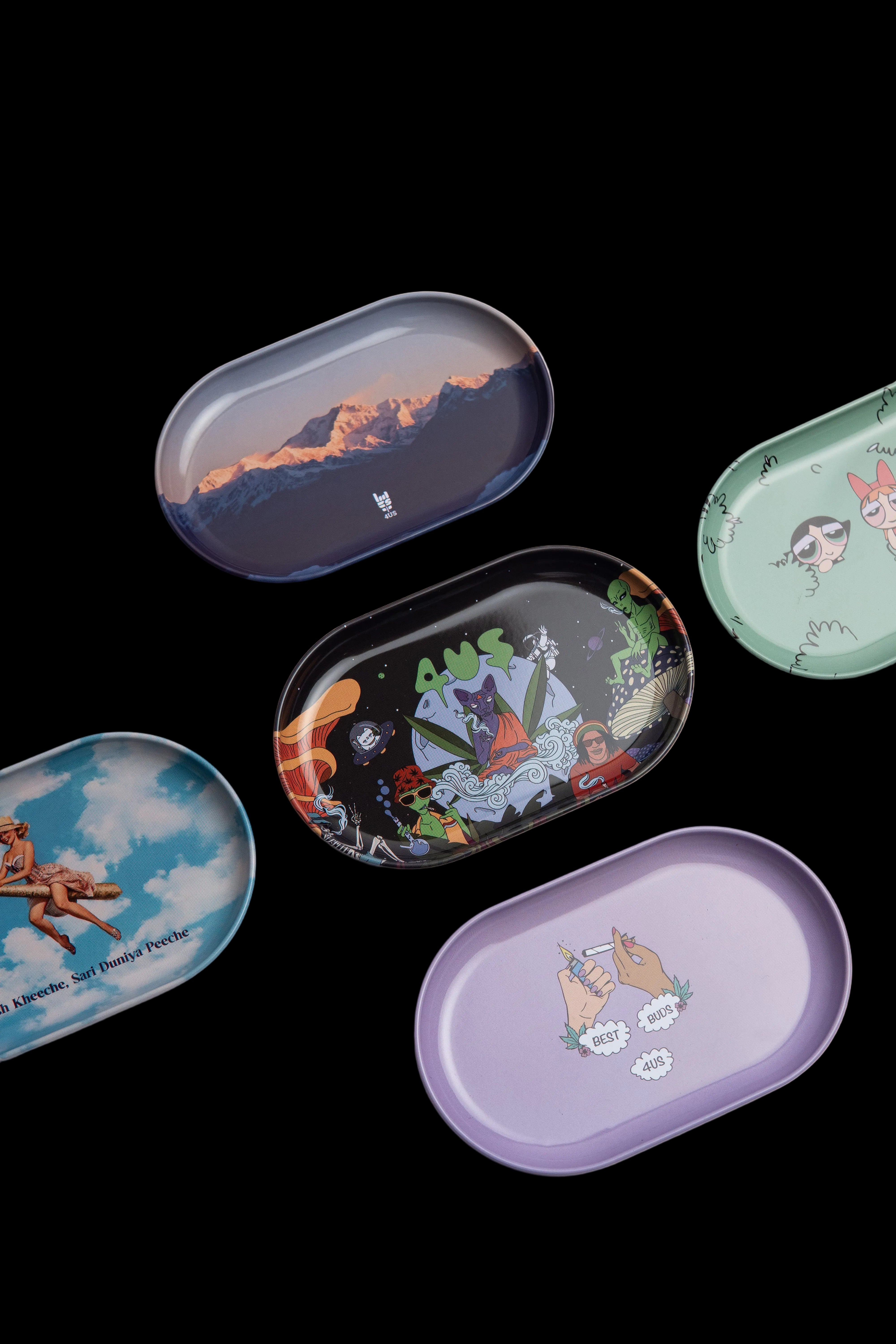 Small Metal Rolling Tray